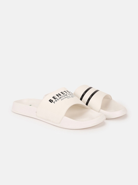 United Colors of Benetton Men Printed Sliders - Image 2