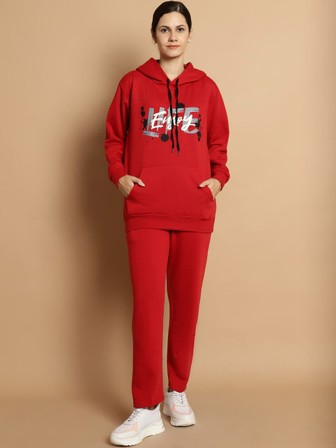 MACK JONNEY Printed Hooded Fleece Sweatshirt With Trouser Co-Ords
