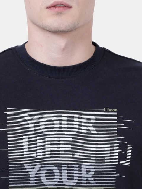 t-base Printed Round Neck Sweatshirt - Image 2
