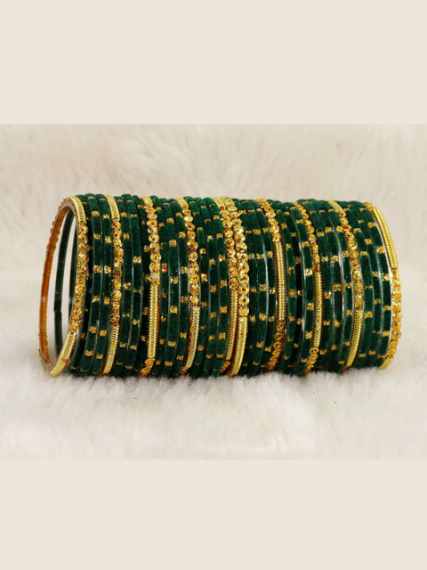 NMII Set Of 34 Beaded Detail Bangles