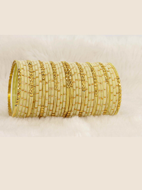 NMII Set Of 34 Beaded Detail Bangles