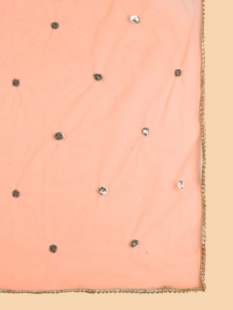 Dupatta Bazaar Embellished Sequinned Net Dupatta - Image 7