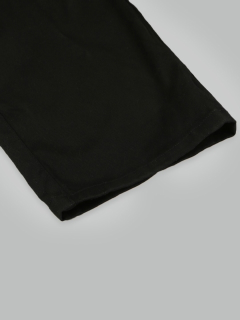 Mast & Harbour Women Black Comfort Slim Fit High-Rise Cargos Trousers - Image 7