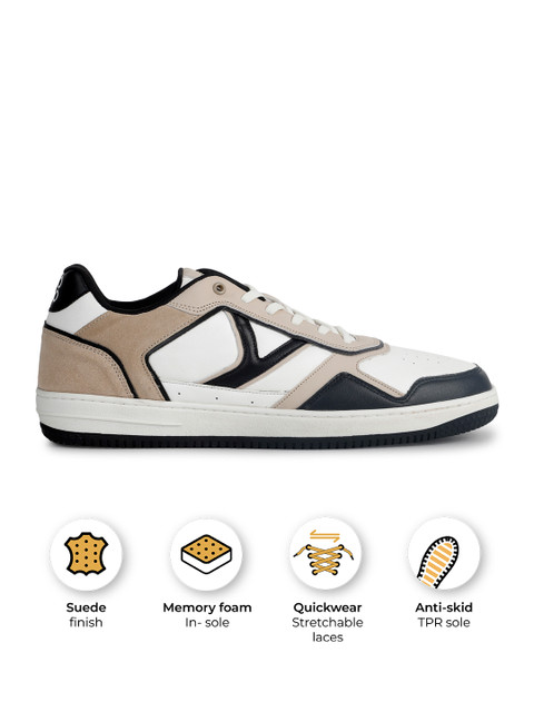 yoho Men Colourblocked Lightweight Memory Foam Basics Sneakers - Image 7