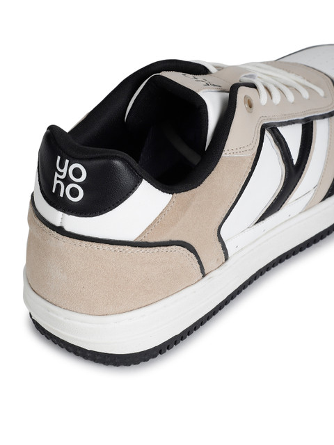 yoho Men Colourblocked Lightweight Memory Foam Basics Sneakers - Image 5