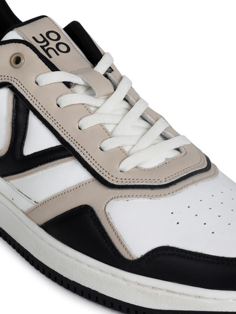 yoho Men Colourblocked Lightweight Memory Foam Basics Sneakers - Image 4