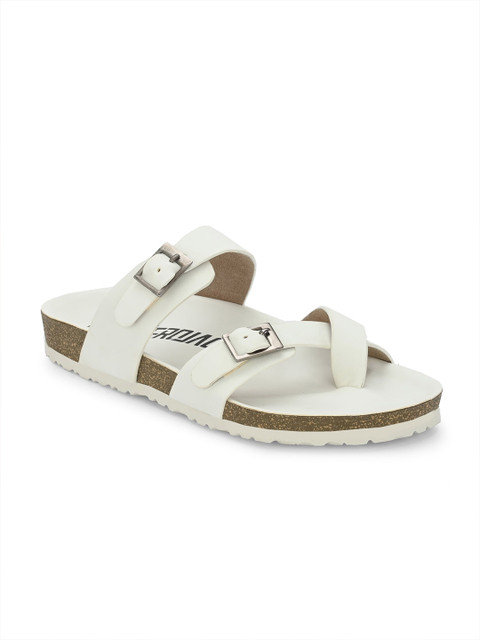 AfroJack Men One Toe Leather Comfort Sandals With Buckles - Image 2
