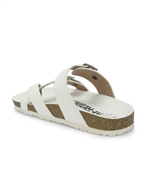AfroJack Men One Toe Leather Comfort Sandals With Buckles - Image 3