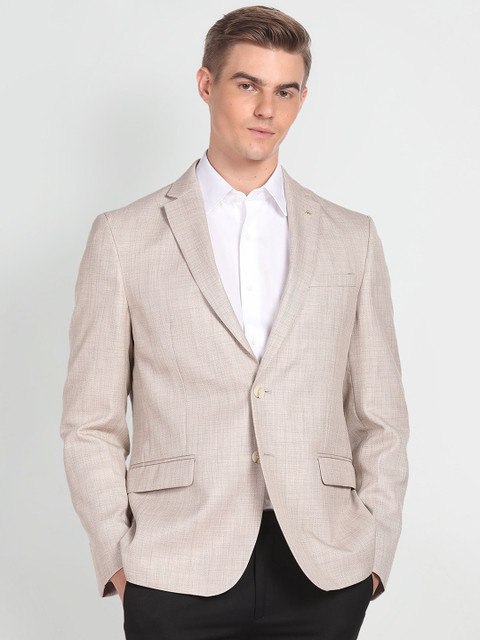 Arrow Single Breasted Tailored Fit Formal Blazer - Image 3