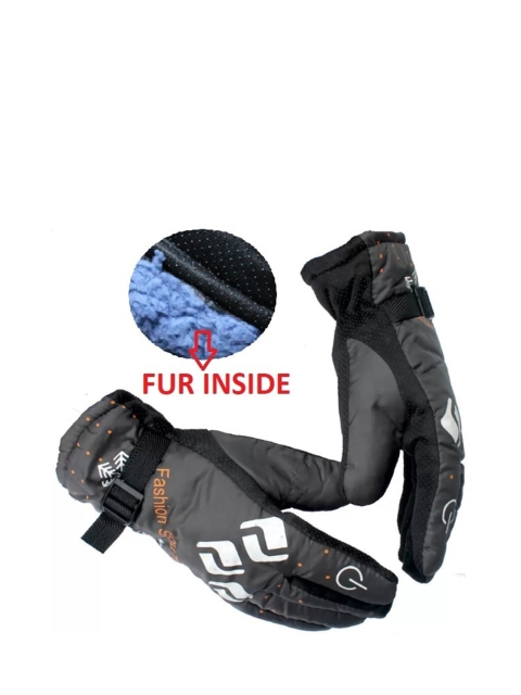 Alexvyan Men Synthetic Winter Protective Riding Gloves - Image 4