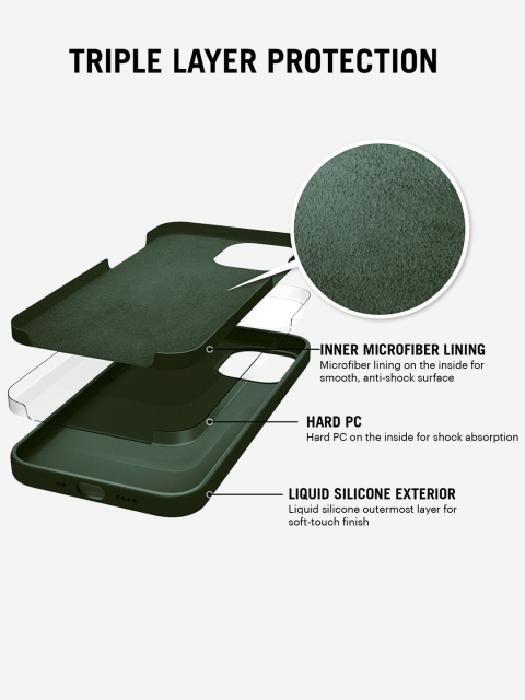 TREEMODA Silicone iPhone 15 Pro Back Case - Image 4