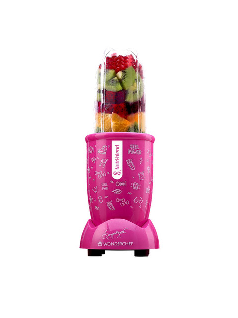 Wonderchef Nutri-blend GO Pink Juicer 400 Watt 500 Ml - Image 2