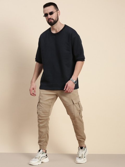 DILLINGER Round Neck Oversized Fleece Sweatshirt - Image 5