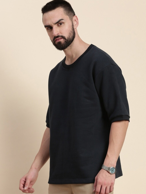 DILLINGER Round Neck Oversized Fleece Sweatshirt - Image 3