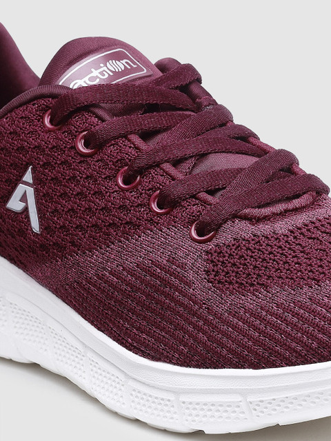 Action Women Dzire-101 Textured Lace-Up Running Shoes - Image 6