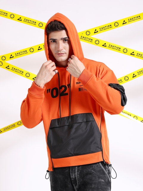 The Indian Garage Co Typography Printed Hooded Pullover - Image 3
