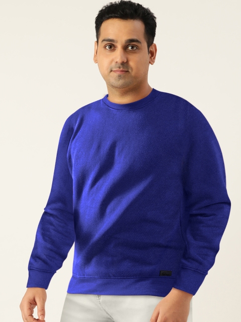 The Indian Garage Co Self Design Textured Long Sleeve Pullover Sweatshirt - Image 7