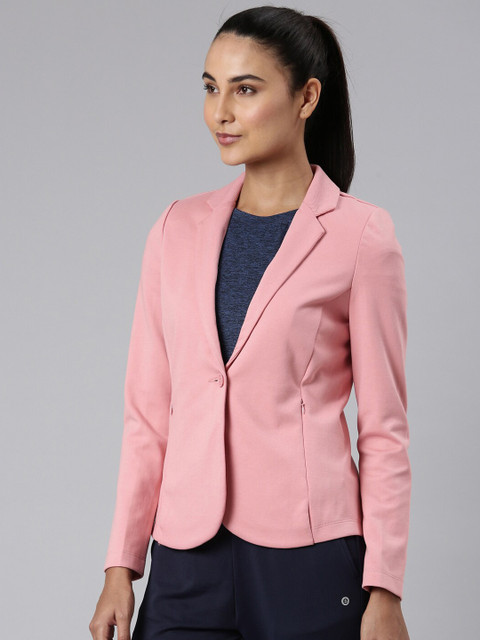 Enamor Dry Fit Cotton Single Breasted Blazers - Image 3