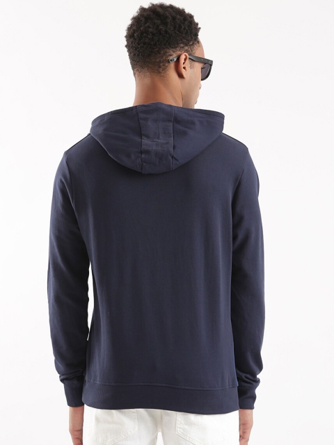WROGN Typography Printed Hooded Cotton Pullover - Image 3