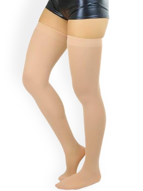 BAESD Women Pack Of 2 Thigh High Sheer Transparent Stockings - Image 5