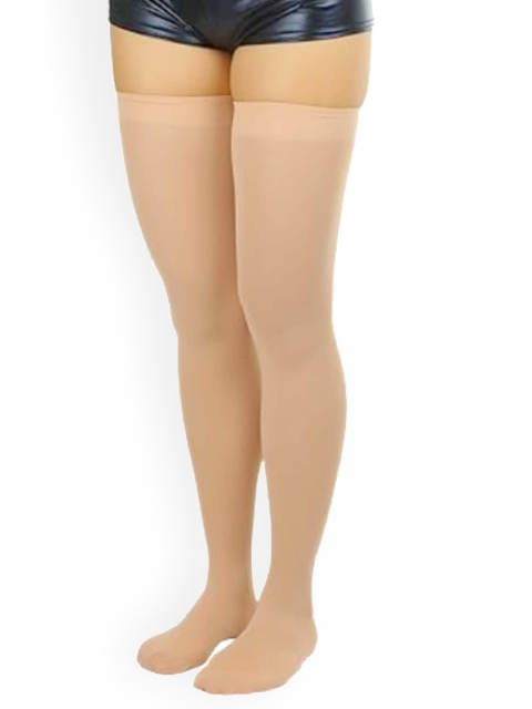 BAESD Women Pack Of 2 Thigh High Sheer Transparent Stockings - Image 3