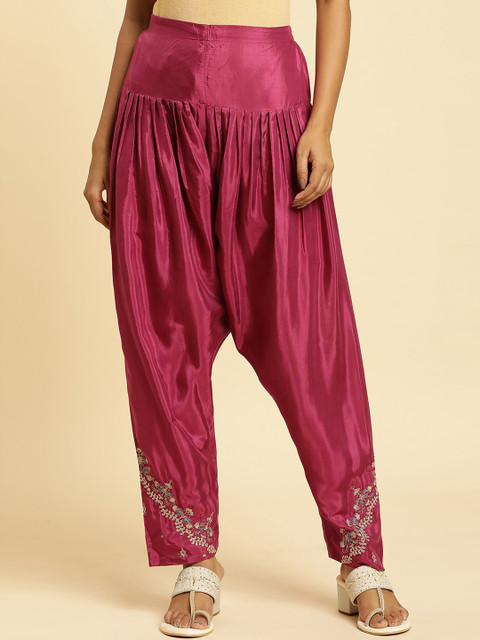 W Embroidered Loose-Fit Salwar