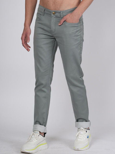 Allen Cooper Men Mid-Rise Clean Look Comfort Fit Stretchable Jeans - Image 3