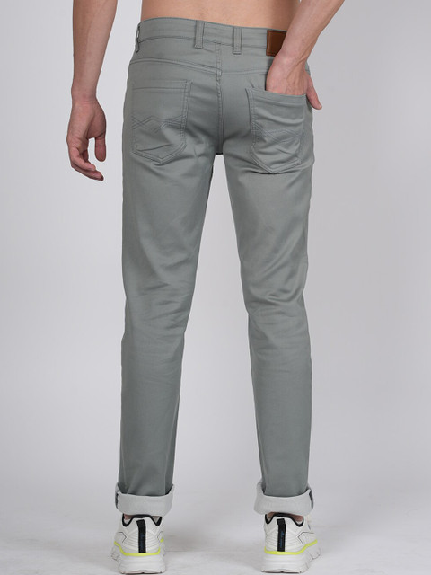 Allen Cooper Men Mid-Rise Clean Look Comfort Fit Stretchable Jeans - Image 4