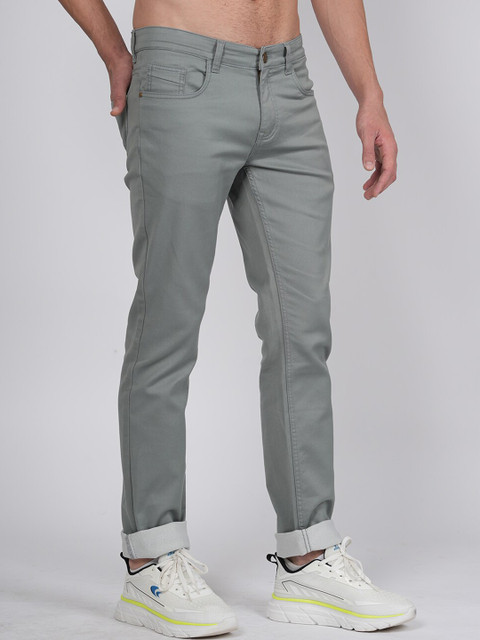 Allen Cooper Men Mid-Rise Clean Look Comfort Fit Stretchable Jeans - Image 2