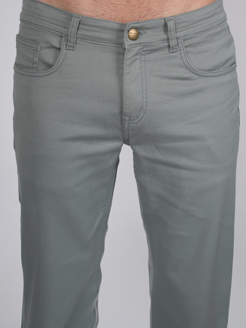 Allen Cooper Men Mid-Rise Clean Look Comfort Fit Stretchable Jeans - Image 7