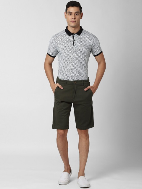 PETER ENGLAND UNIVERSITY Men Mid Rise Regular Shorts - Image 4