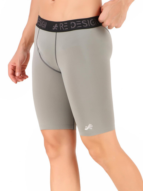 REDESIGN Men Rapid-Dry Skinny Fit Running Sports Shorts - Image 4