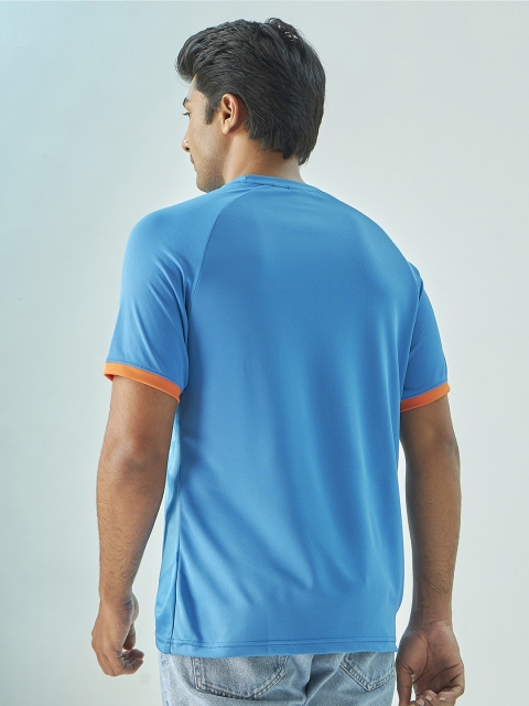 Technosport Unisex Blue Round Neck Cricket Slim Fit Jersey - Image 4