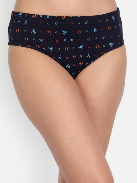 T.T. Pearl Pure Cotton Pack Of 5 Assorted Floral Printed Anti Microbial Briefs - Image 5