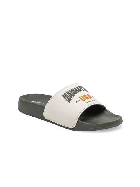 Red Tape Men Printed Lightweight Sliders - Image 2