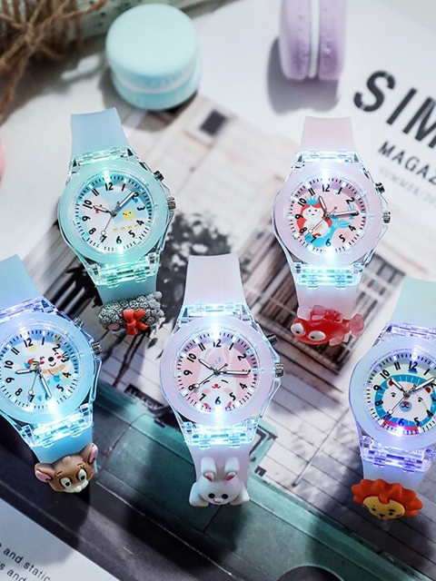 Shocknshop Kids Printed Dial & LED Backlight Analogue Multi Function Watch WCH327 - Image 2