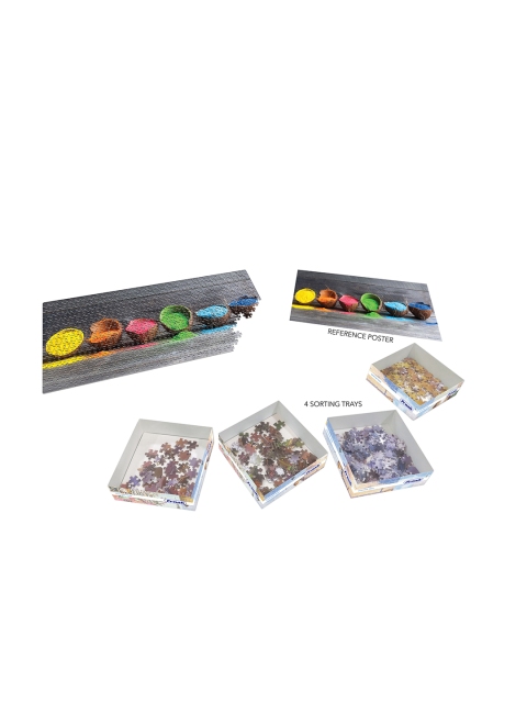 Frank Kids Colours Of Holi - 500 Pieces Panorama Jigsaw Puzzle For Age 10+ Years - Image 5