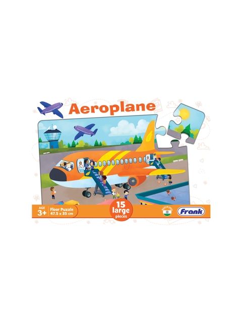 Frank Kids Aeroplane - 15 Pieces Floor Puzzle For Age 3+ Years - Image 4