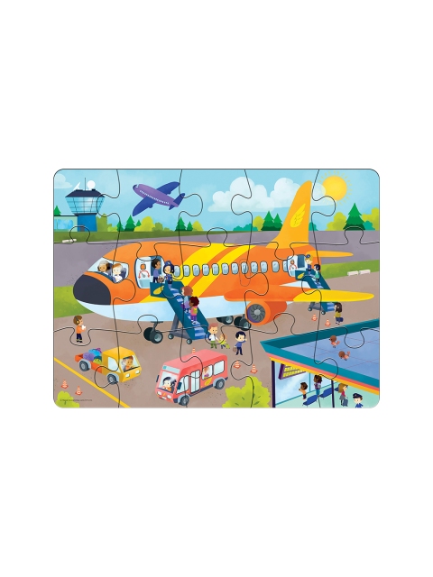 Frank Kids Aeroplane - 15 Pieces Floor Puzzle For Age 3+ Years - Image 5