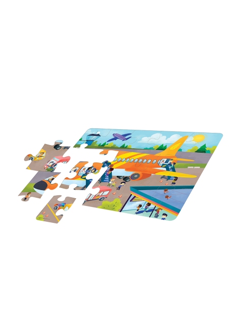 Frank Kids Aeroplane - 15 Pieces Floor Puzzle For Age 3+ Years - Image 2