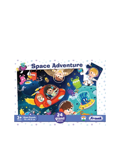 Frank Multicoloured 24 Pcs Space Adventure Giant Floor Puzzle - Image 2