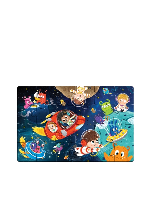 Frank Multicoloured 24 Pcs Space Adventure Giant Floor Puzzle - Image 4