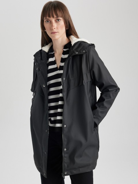 DeFacto Hooded Rain Jacket