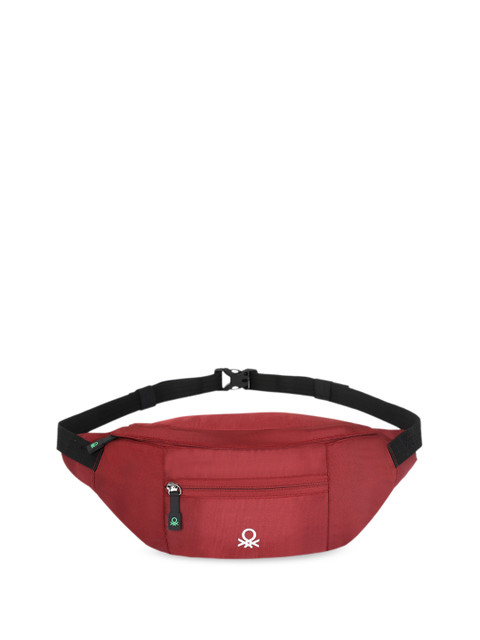 United Colors of Benetton Unisex Textured Waist Pouch