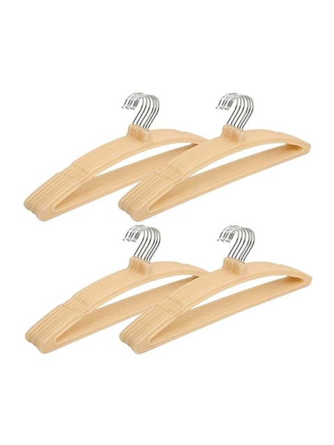 Kuber Industries Cream Coloured 24 Pieces Cloth Hangers - Image 4