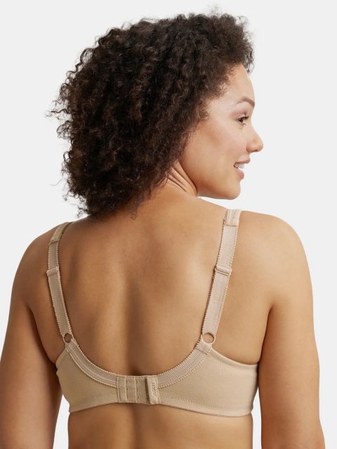 Jockey Plus Size Wirefree Non Padded Super Combed Cotton Full Coverage Bra-ES24 - Image 3