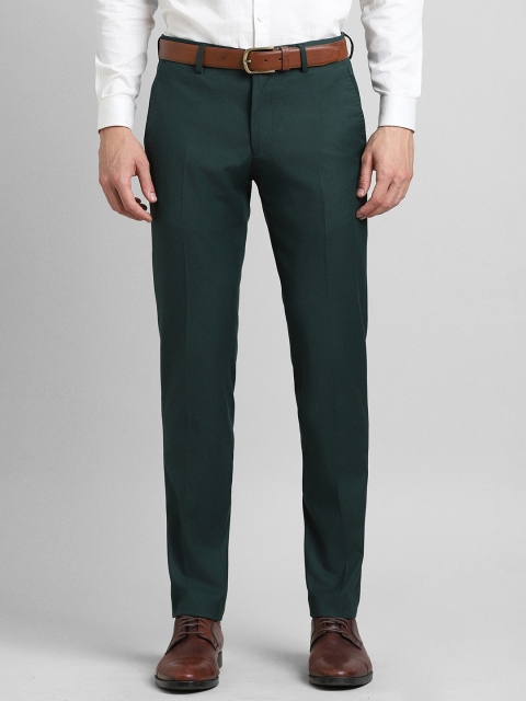 SIMON CARTER LONDON Men Mid-Rise Slim Fit Trousers