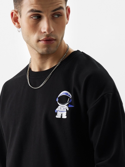 The Souled Store Graphic Printed Cotton Pullover - Image 5