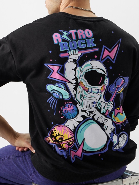 The Souled Store Graphic Printed Cotton Pullover - Image 2