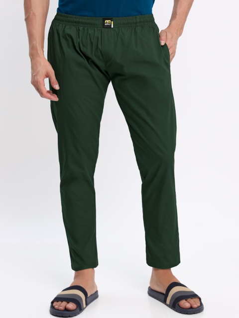 Beyoung Men Mid-Rise Cotton Lounge Pant